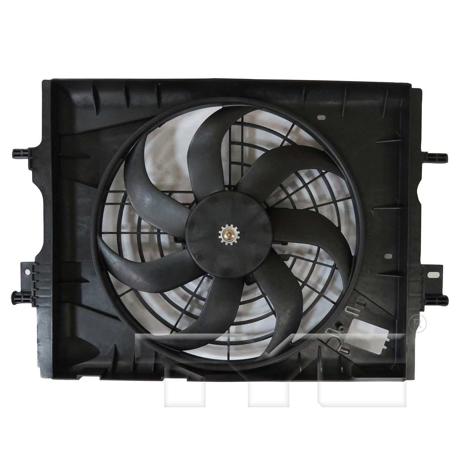 TYC Dual Radiator and Condenser Fan Assembly 624640