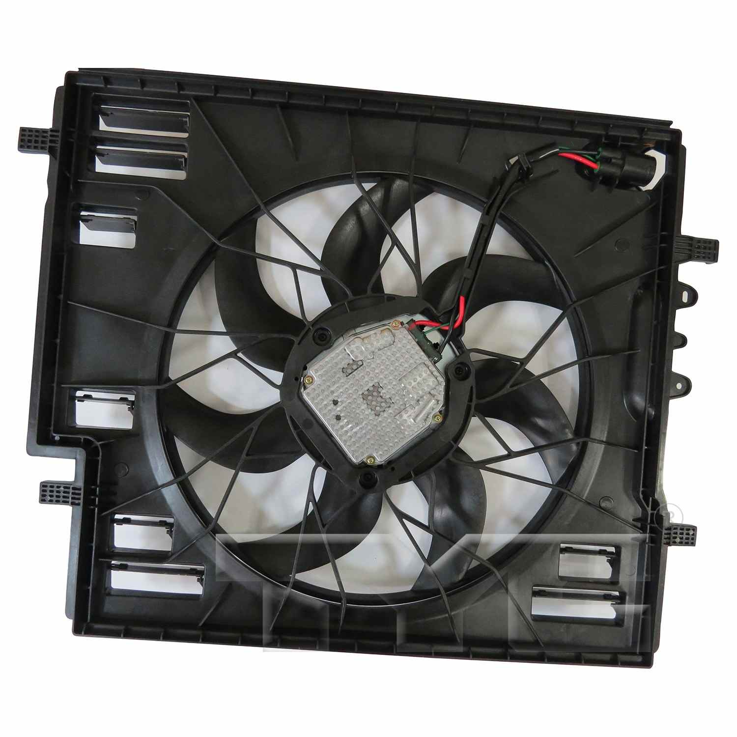 TYC Dual Radiator and Condenser Fan Assembly 624650