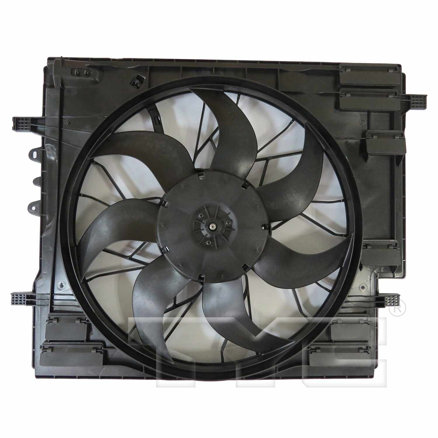 TYC Dual Radiator and Condenser Fan Assembly 624650