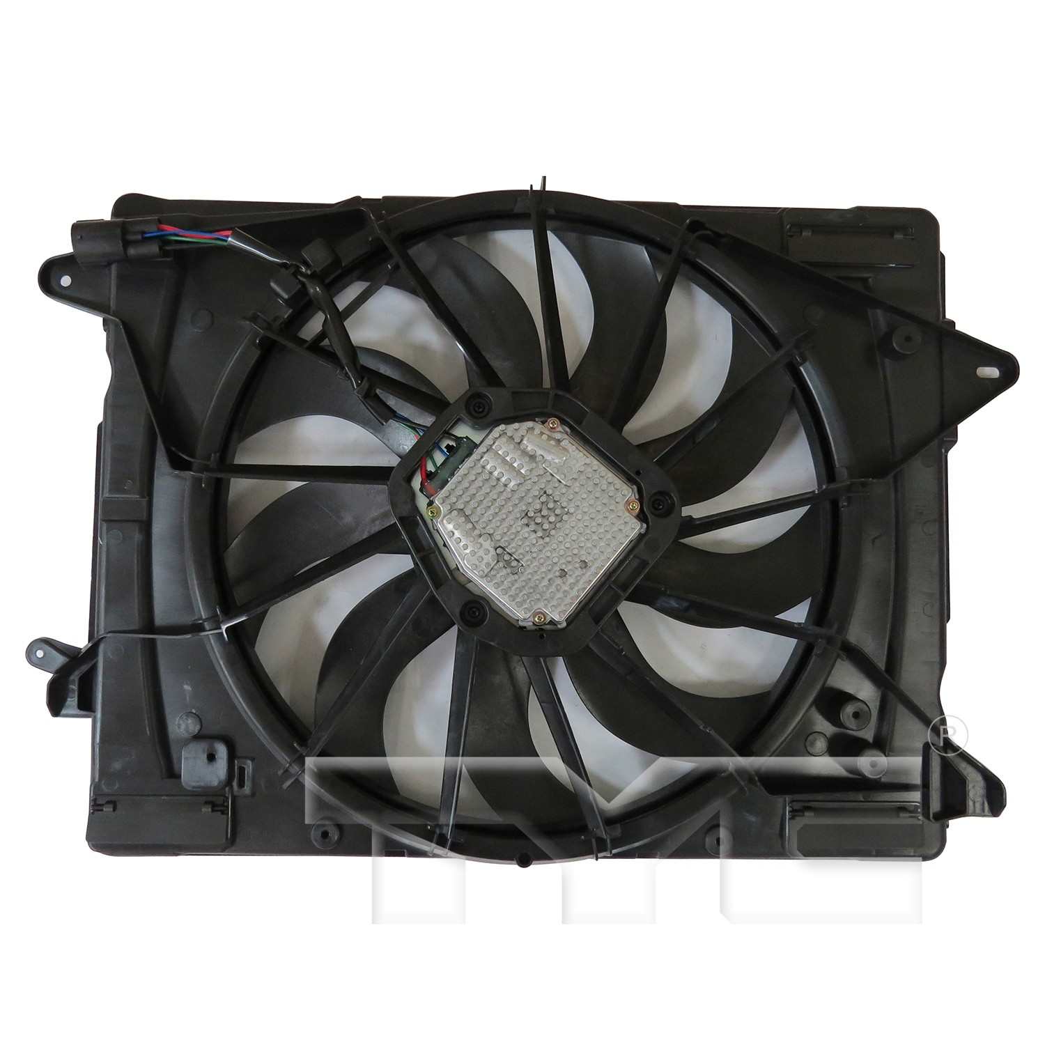 TYC Dual Radiator and Condenser Fan Assembly 624780