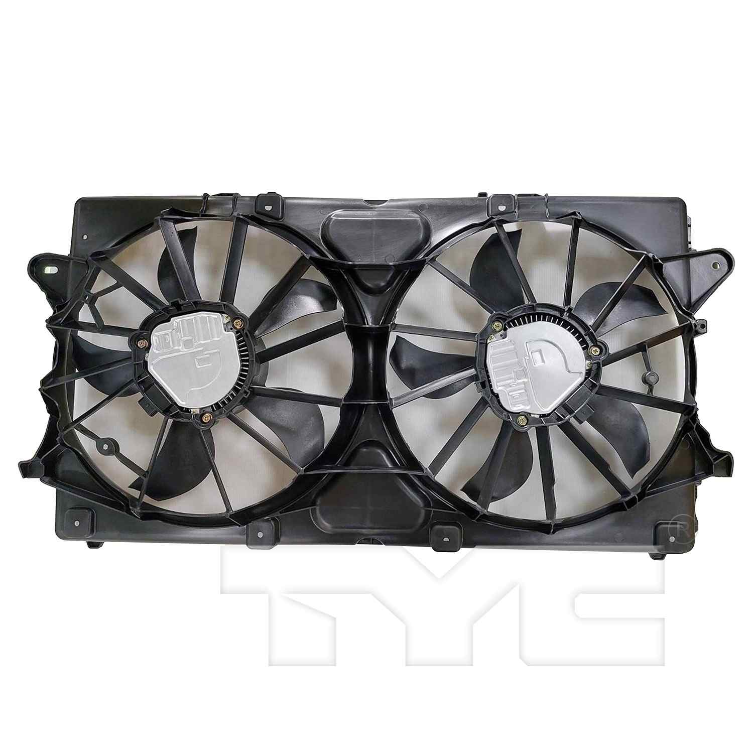 TYC Dual Radiator and Condenser Fan Assembly 625090