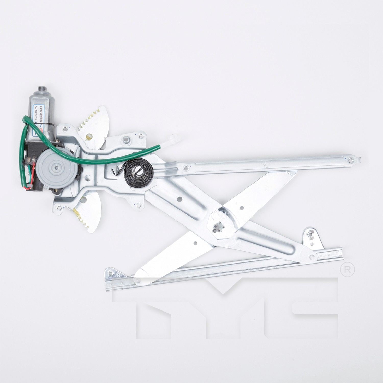 TYC Power Window Motor and Regulator Assembly 660091