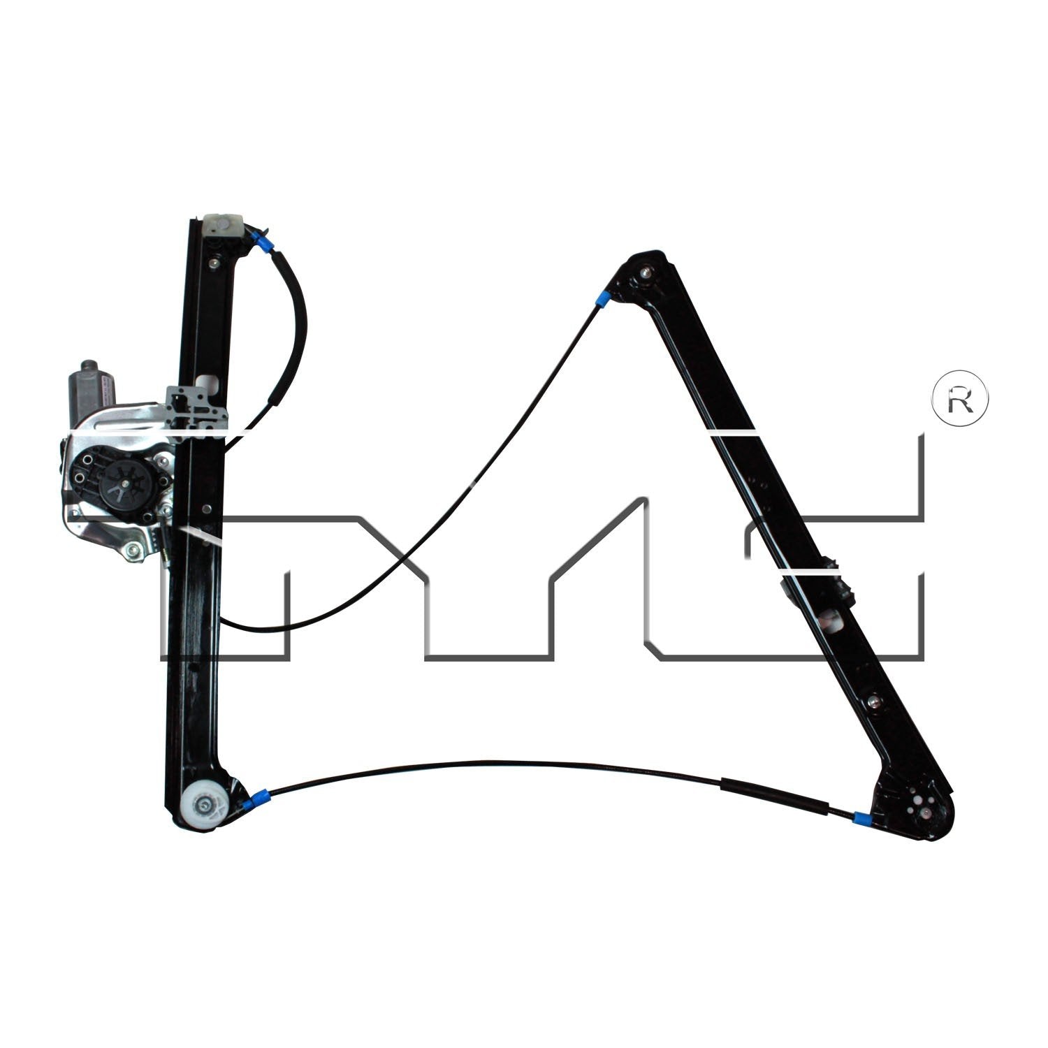 TYC Power Window Motor and Regulator Assembly 660195