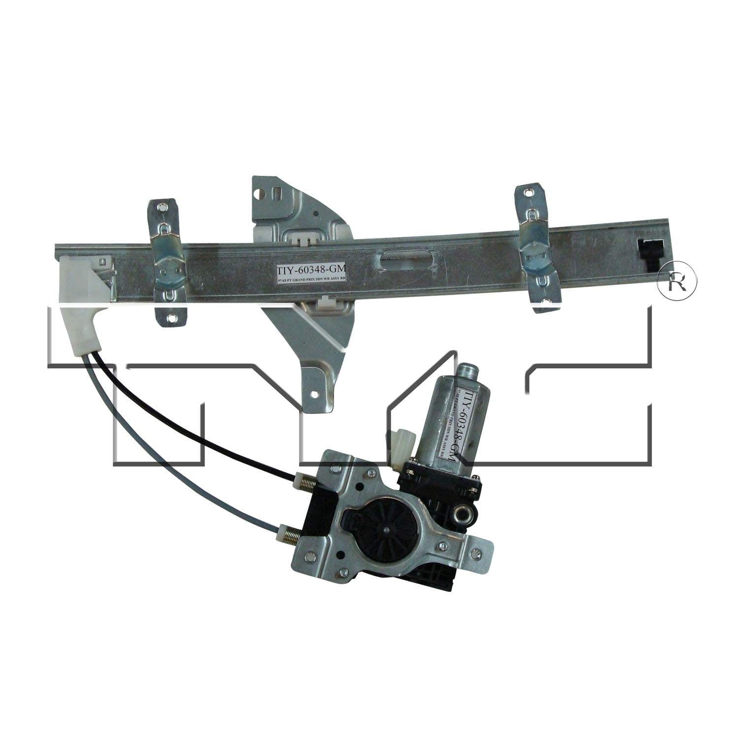 TYC Power Window Motor and Regulator Assembly 660211