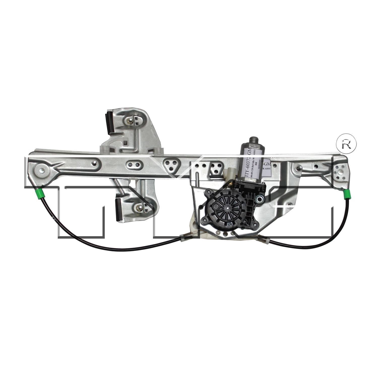 TYC Power Window Motor and Regulator Assembly 660265