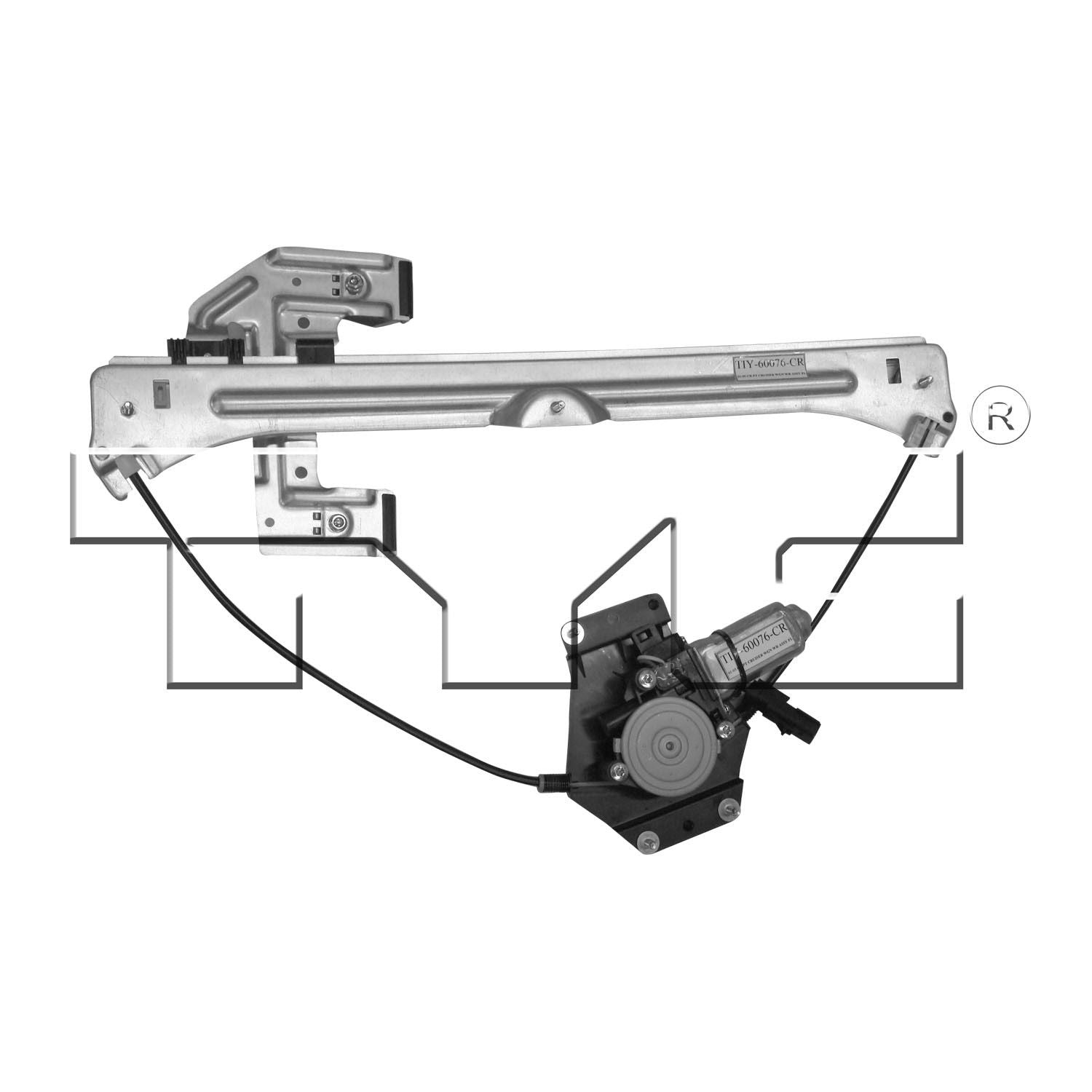 TYC Power Window Motor and Regulator Assembly 660342