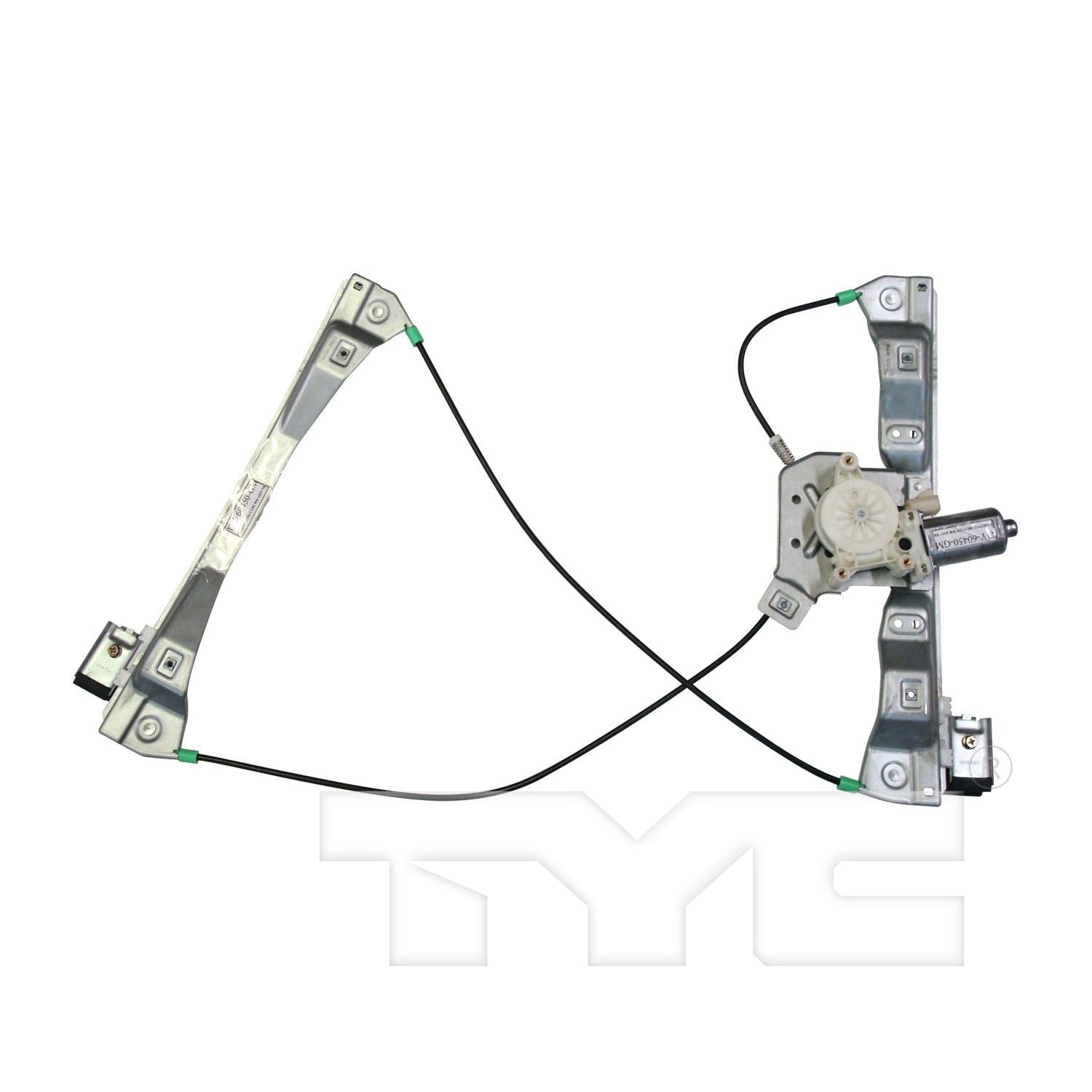 TYC Power Window Motor and Regulator Assembly 660387