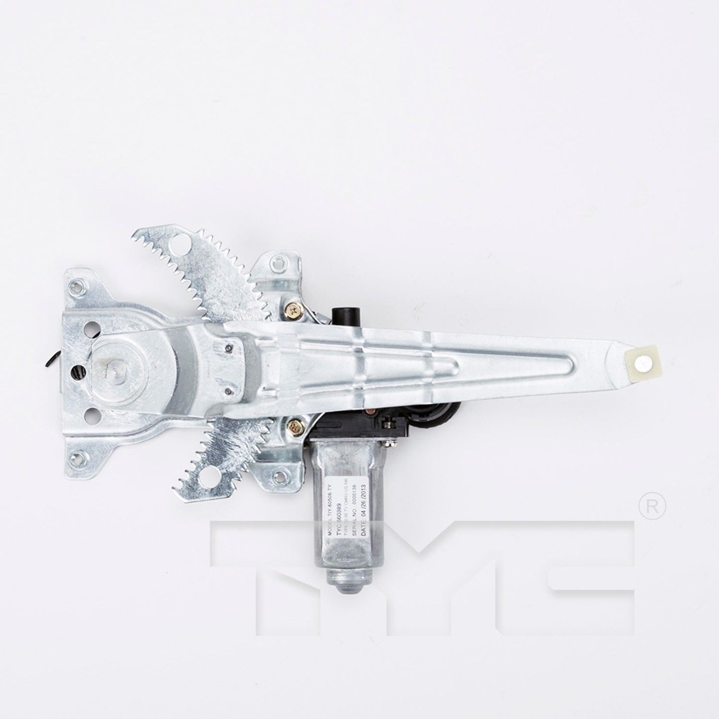 TYC Power Window Motor and Regulator Assembly 660389