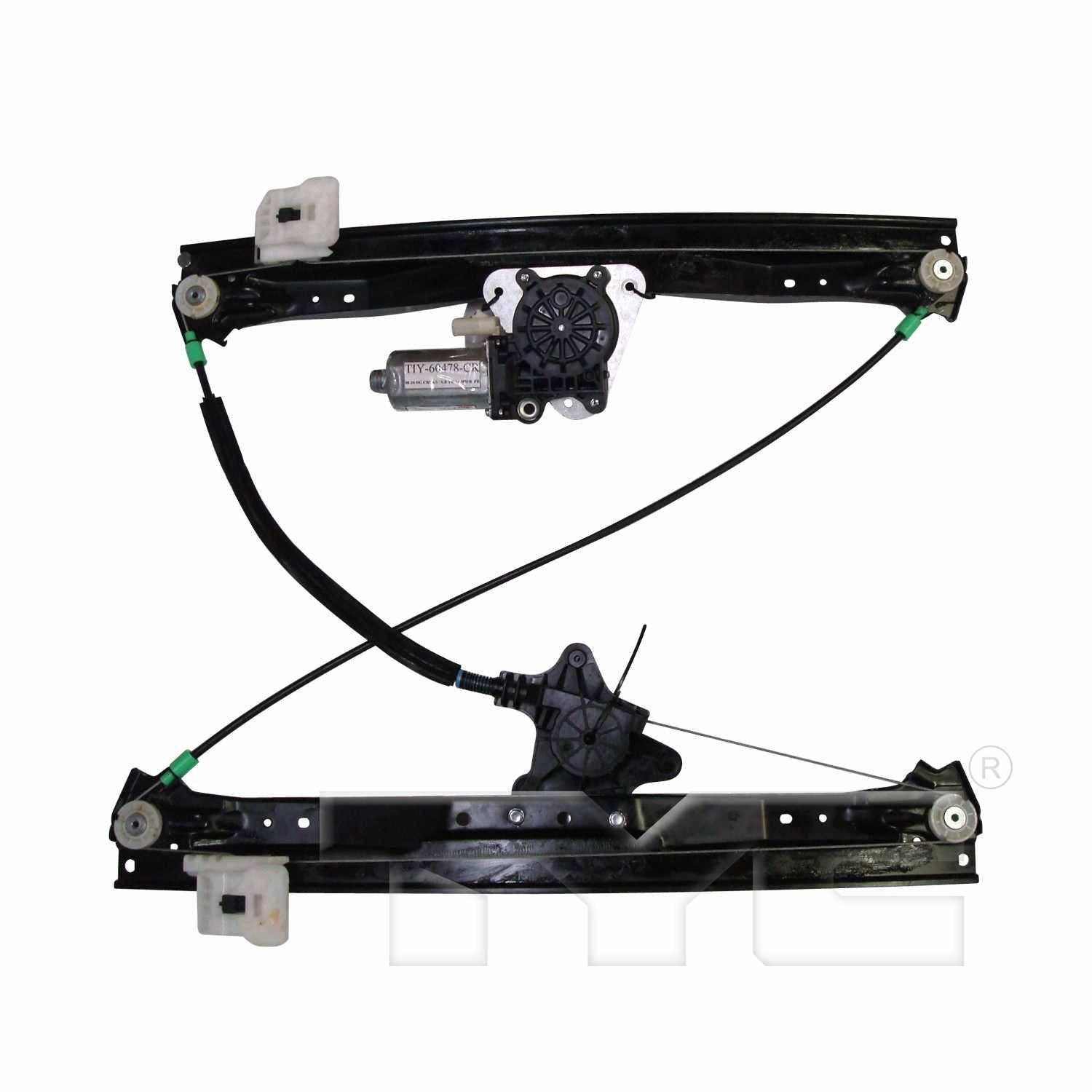 TYC Power Window Motor and Regulator Assembly 660395