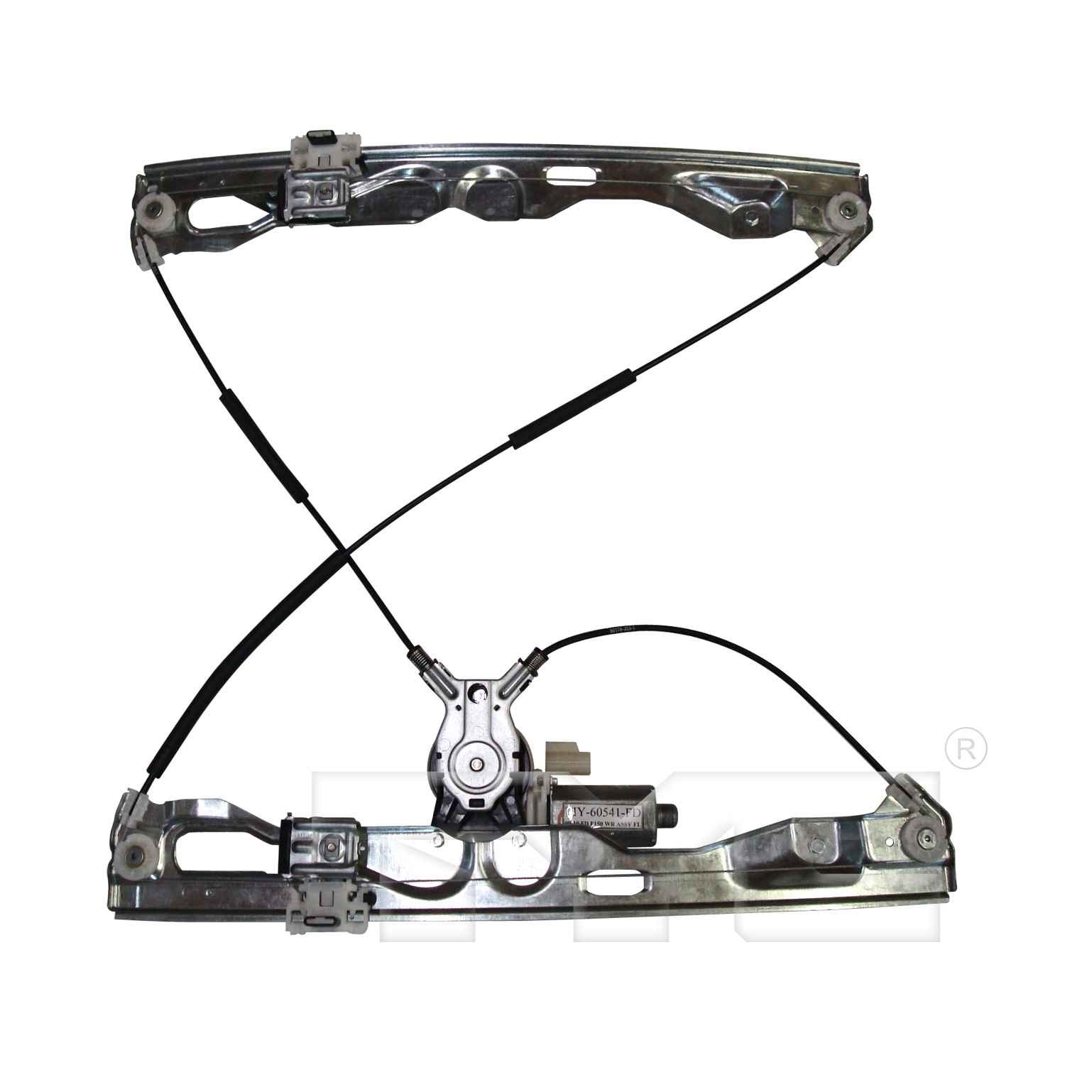 TYC Power Window Motor and Regulator Assembly 660400