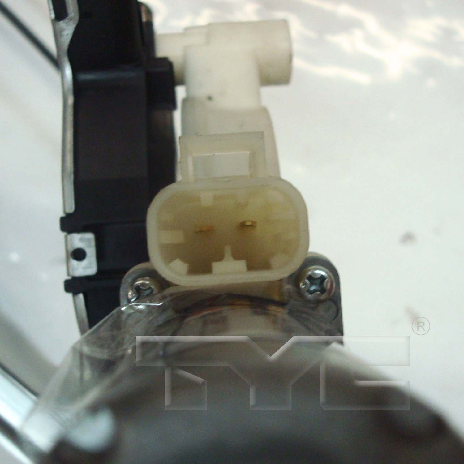 TYC Power Window Motor and Regulator Assembly top view frsport 660418