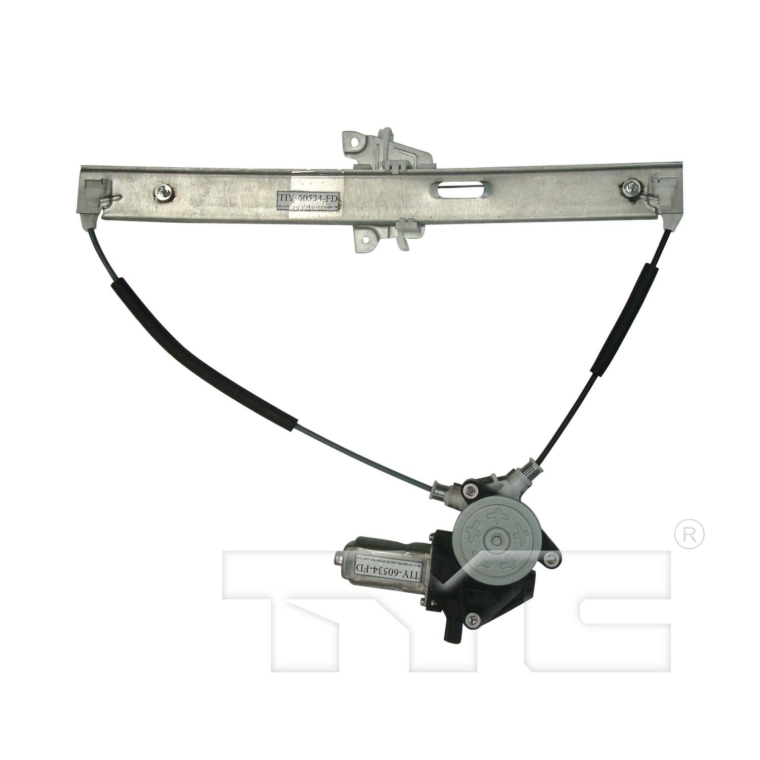 TYC Power Window Motor and Regulator Assembly 660419