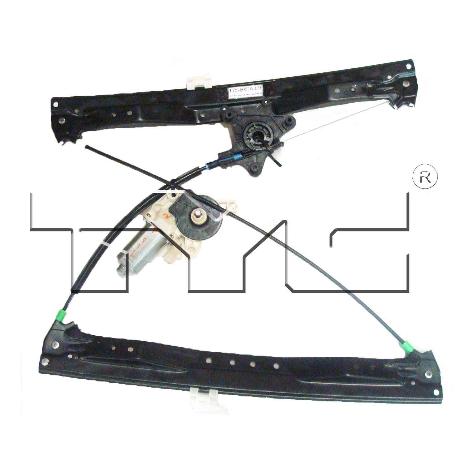 TYC Power Window Motor and Regulator Assembly 660425