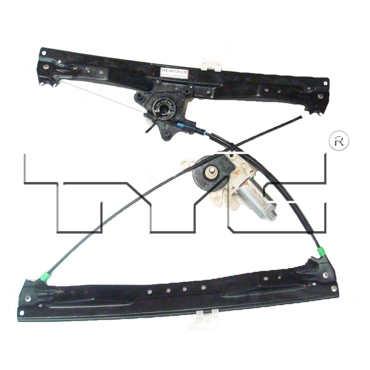 TYC Power Window Motor and Regulator Assembly 660478