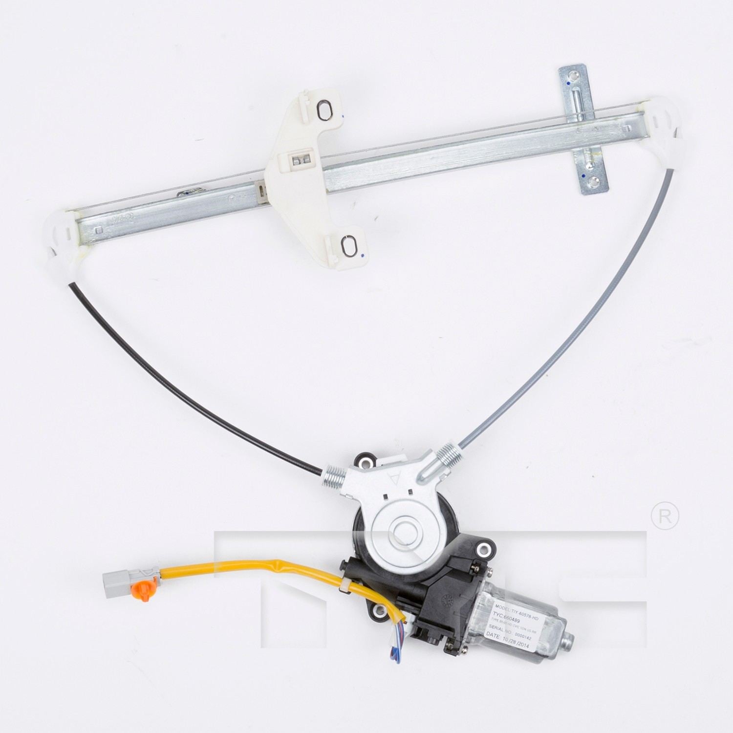 TYC Power Window Motor and Regulator Assembly 660489