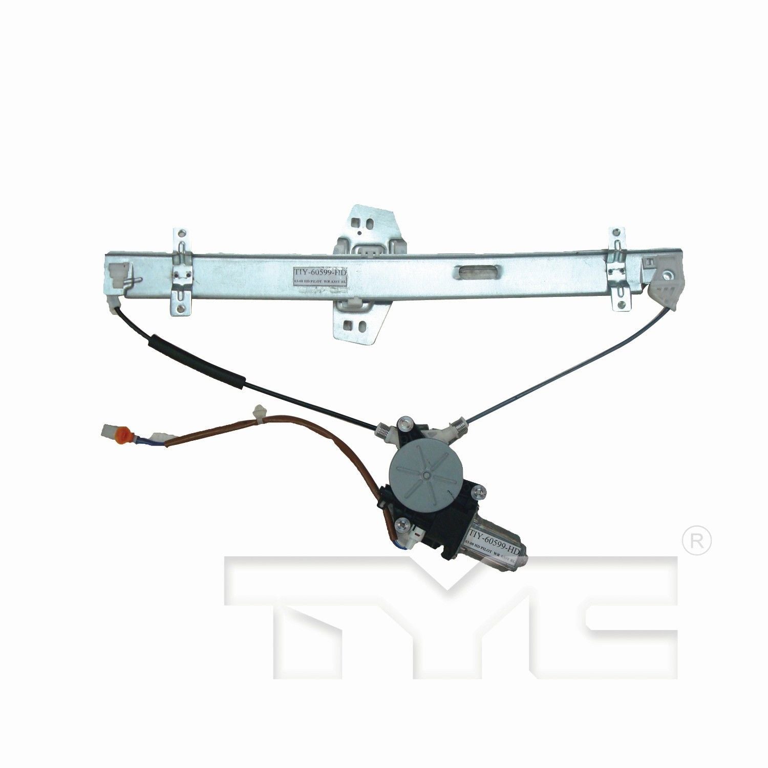 TYC Power Window Motor and Regulator Assembly 660502