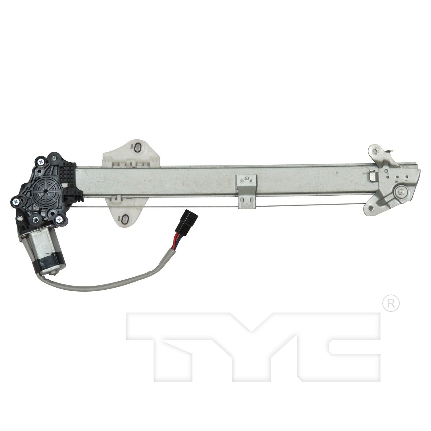 TYC Power Window Motor and Regulator Assembly  top view frsport 660594