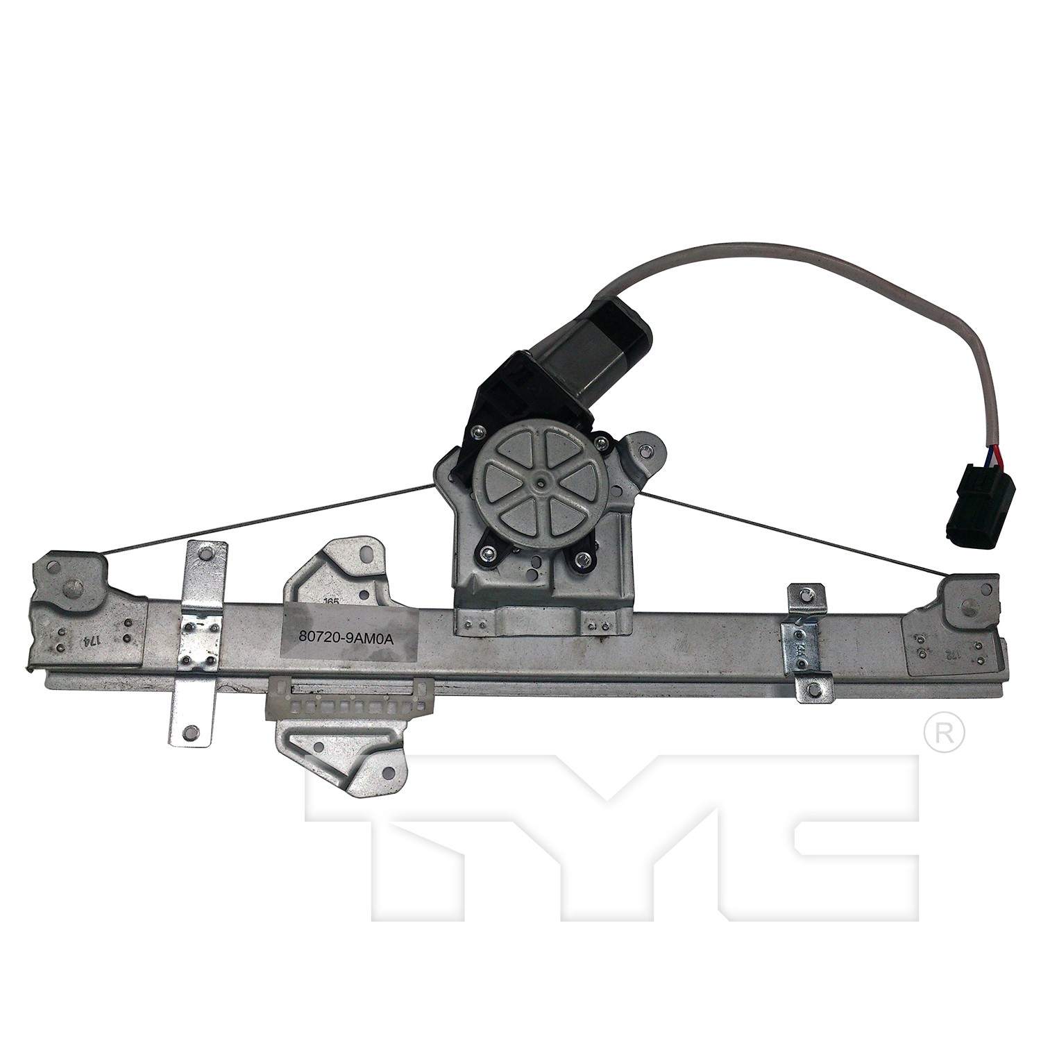 TYC Power Window Motor and Regulator Assembly 660609