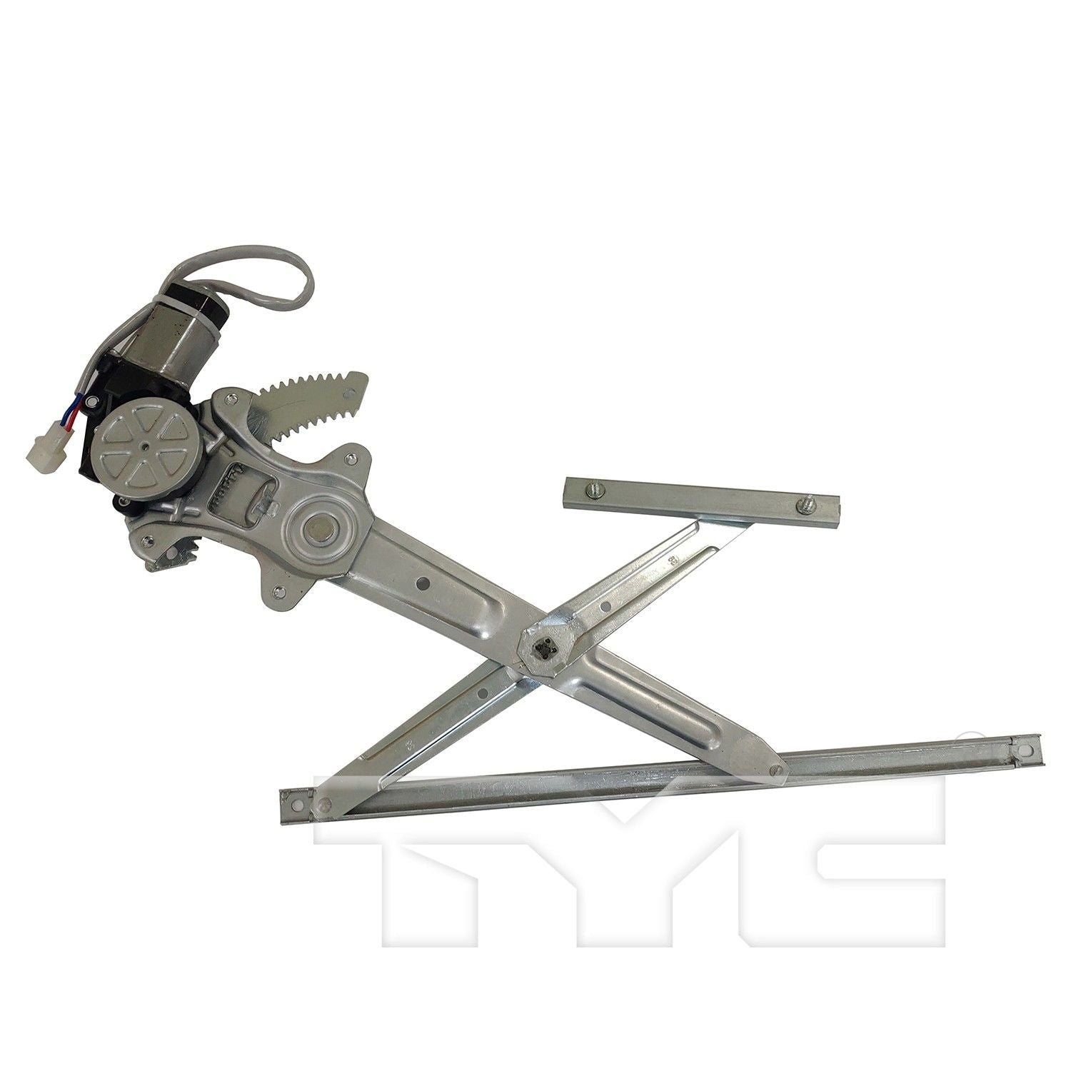 TYC Power Window Motor and Regulator Assembly  top view frsport 660623