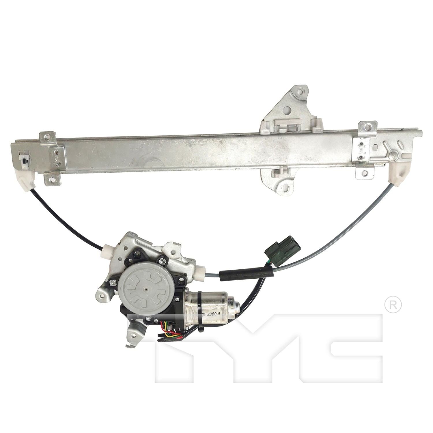 TYC Power Window Motor and Regulator Assembly  top view frsport 660662