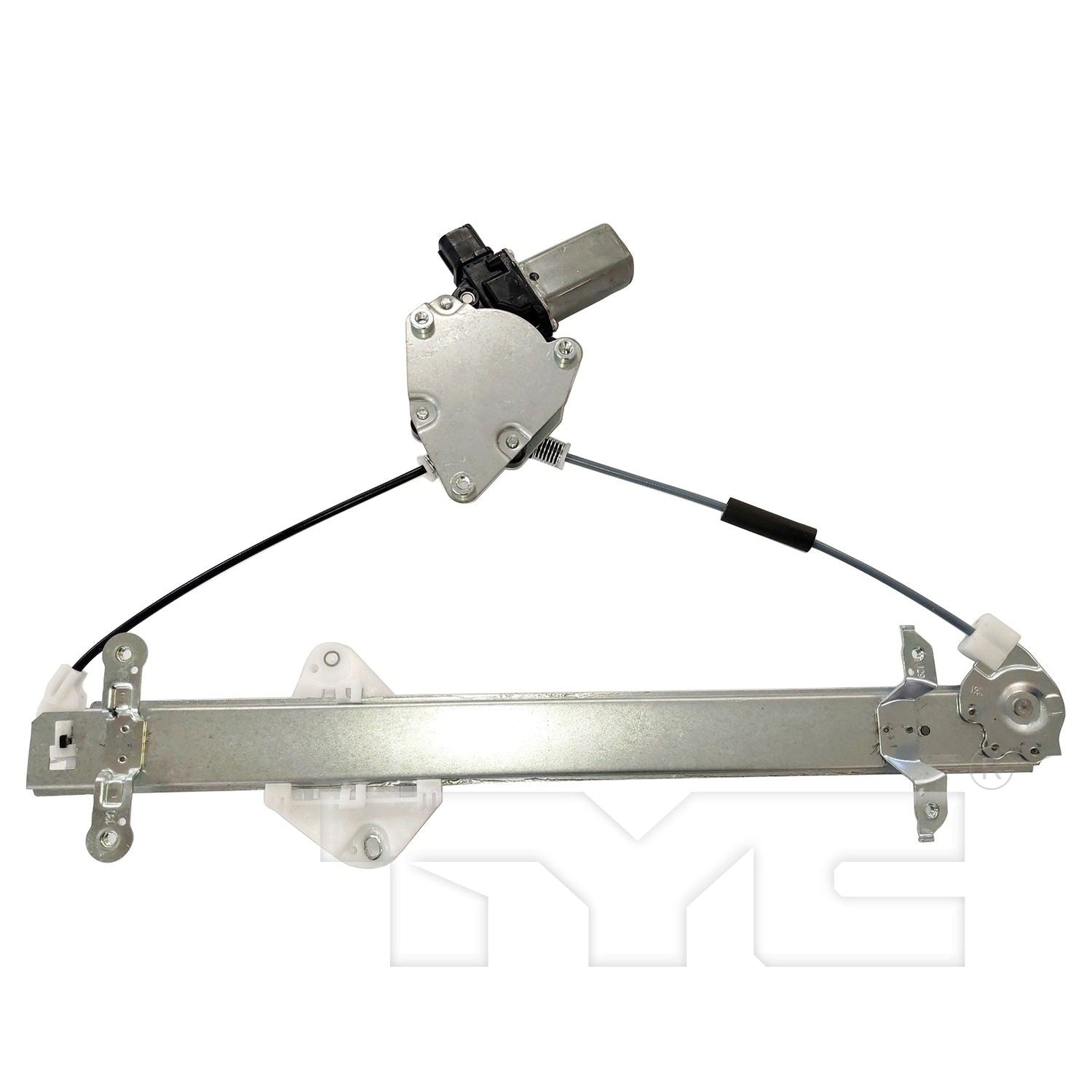 TYC Power Window Motor and Regulator Assembly  top view frsport 660665