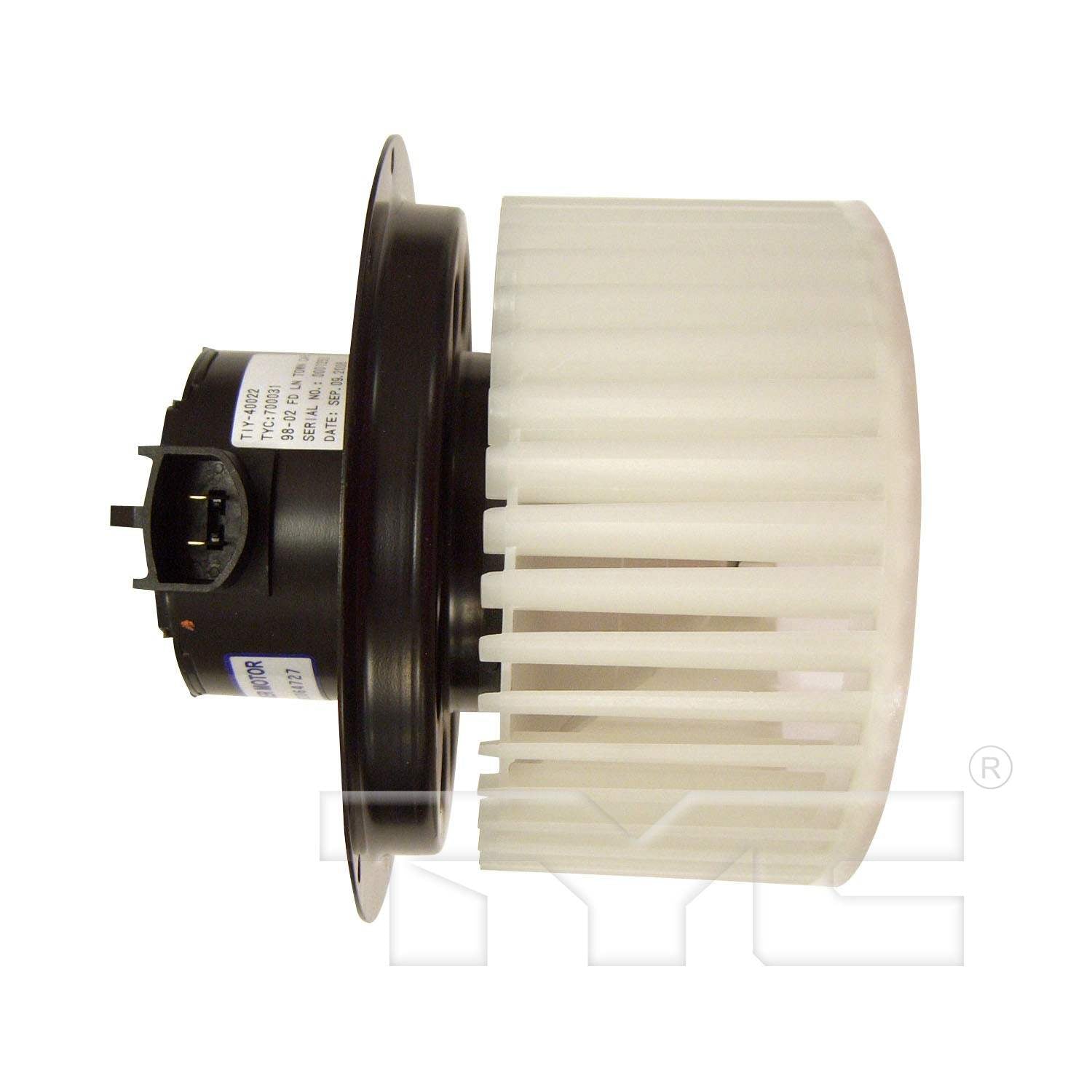 TYC HVAC Blower Motor 700031