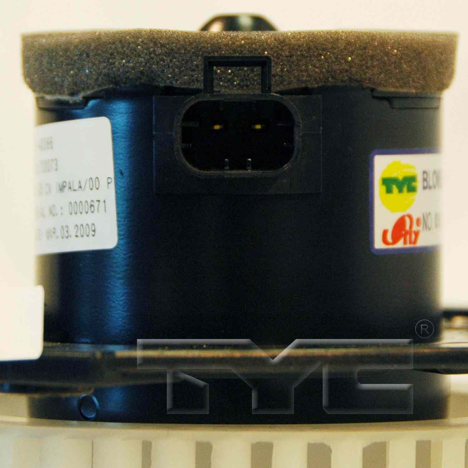 TYC HVAC Blower Motor 700073