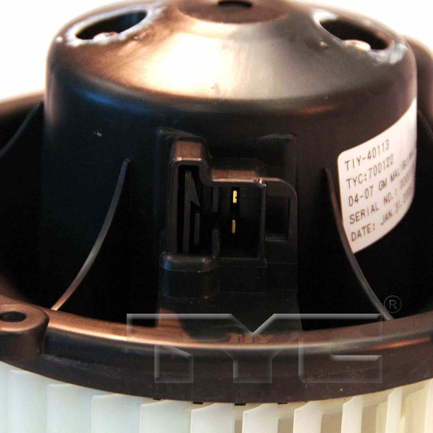TYC HVAC Blower Motor 700122