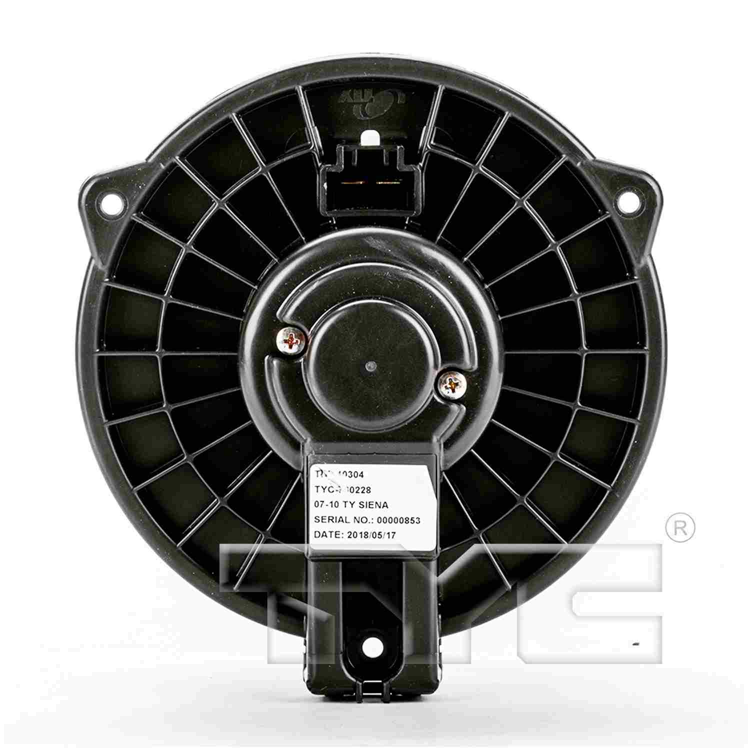 TYC HVAC Blower Motor