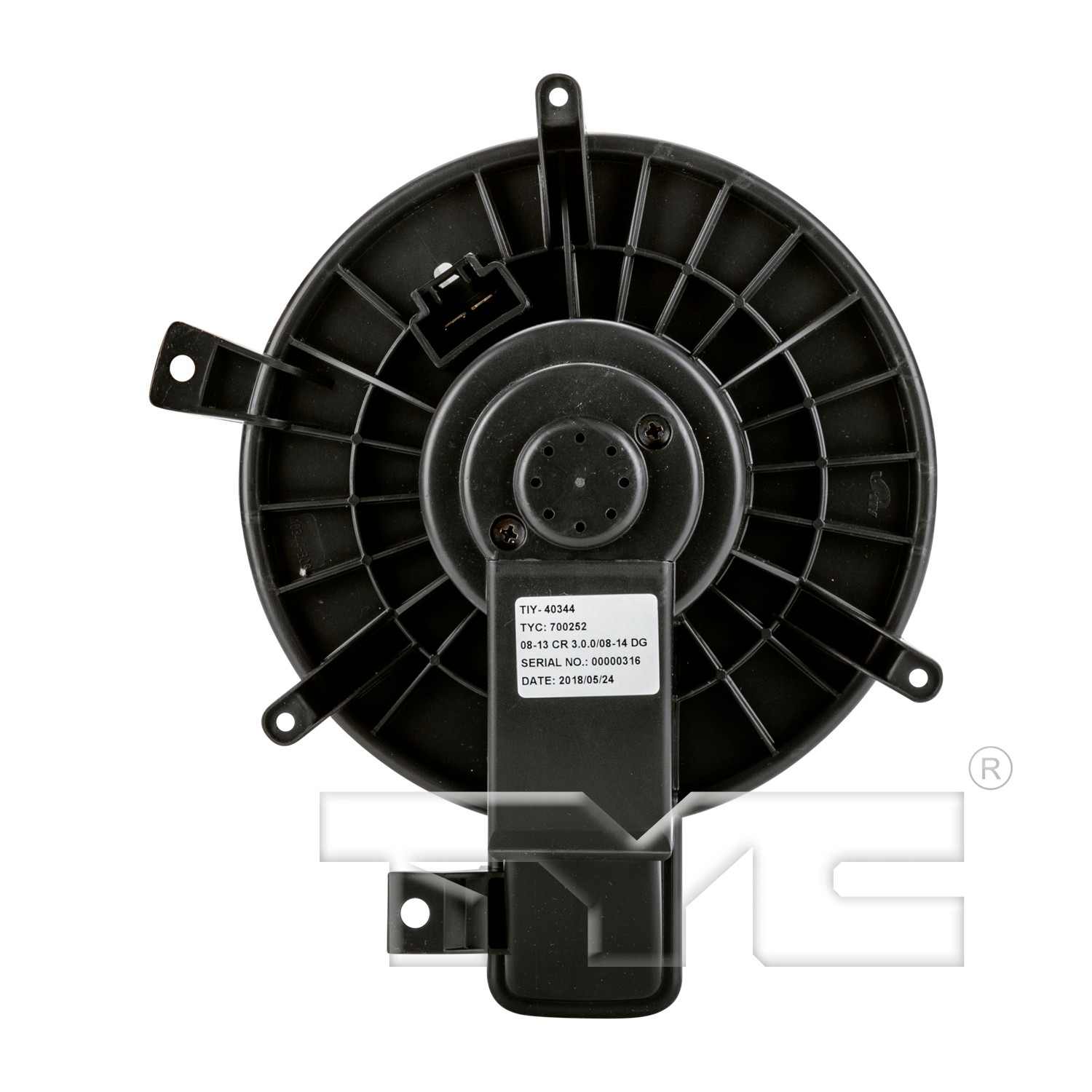 TYC HVAC Blower Motor 700252