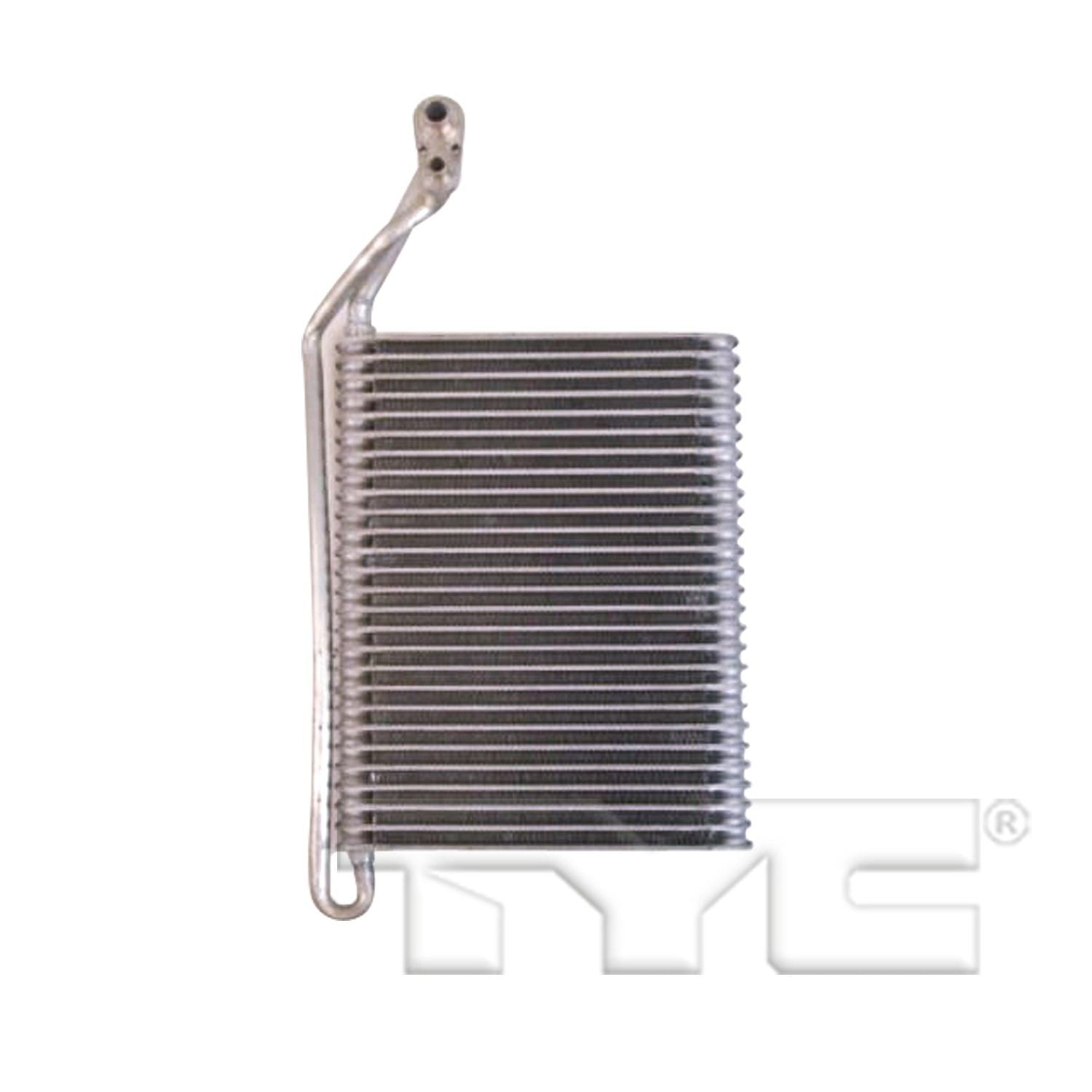 TYC A/C Evaporator Core top view frsport 97216