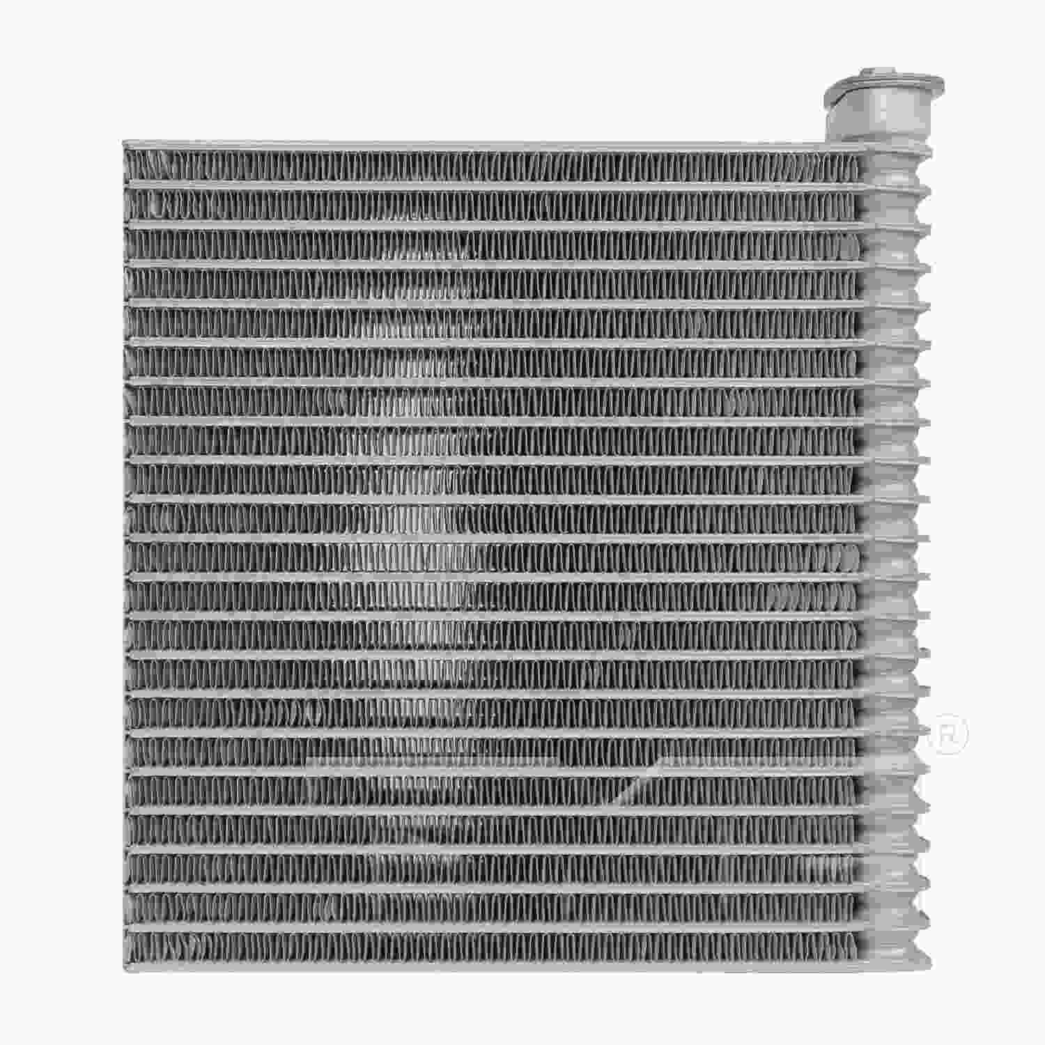 TYC A/C Evaporator Core top view frsport 97237