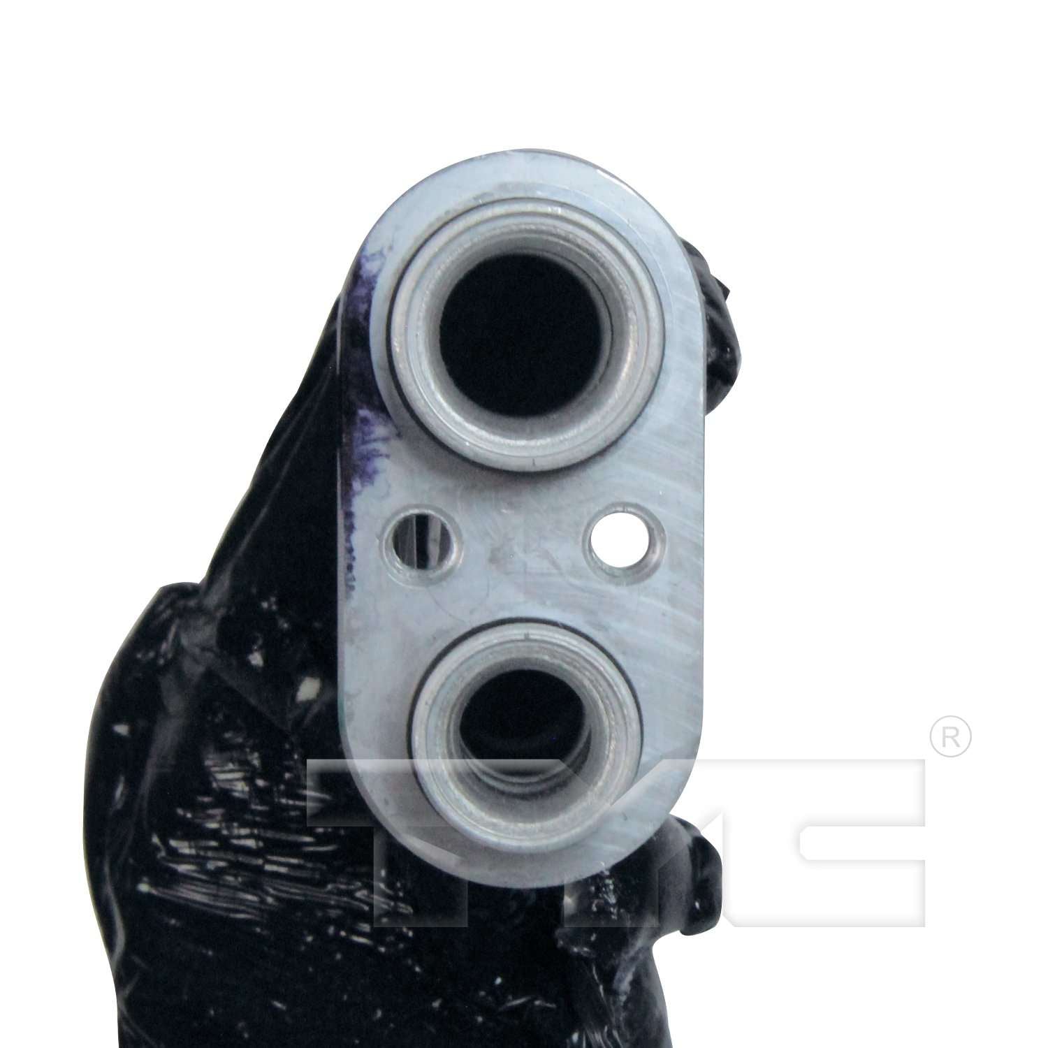 TYC A/C Evaporator Core top view frsport 97284