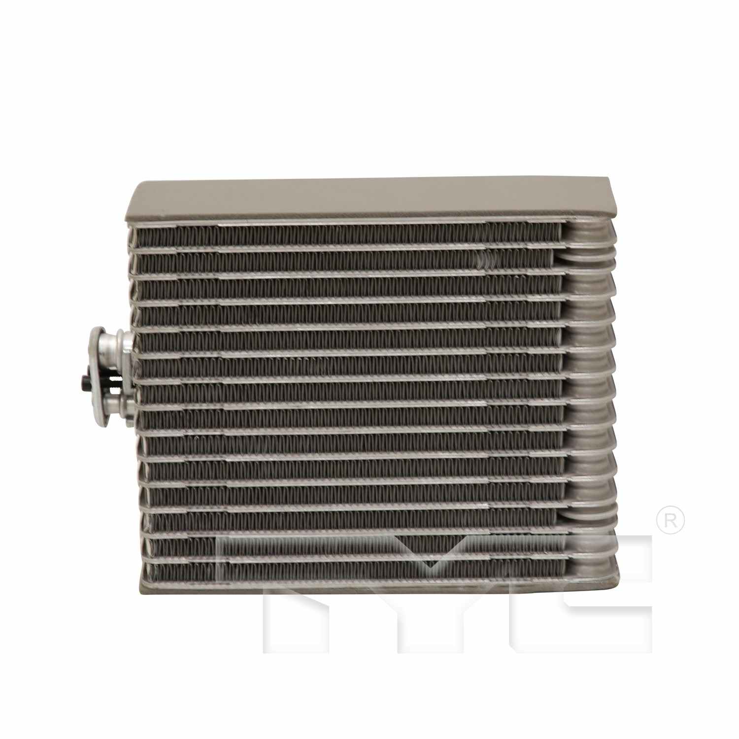 TYC A/C Evaporator Core top view frsport 97349