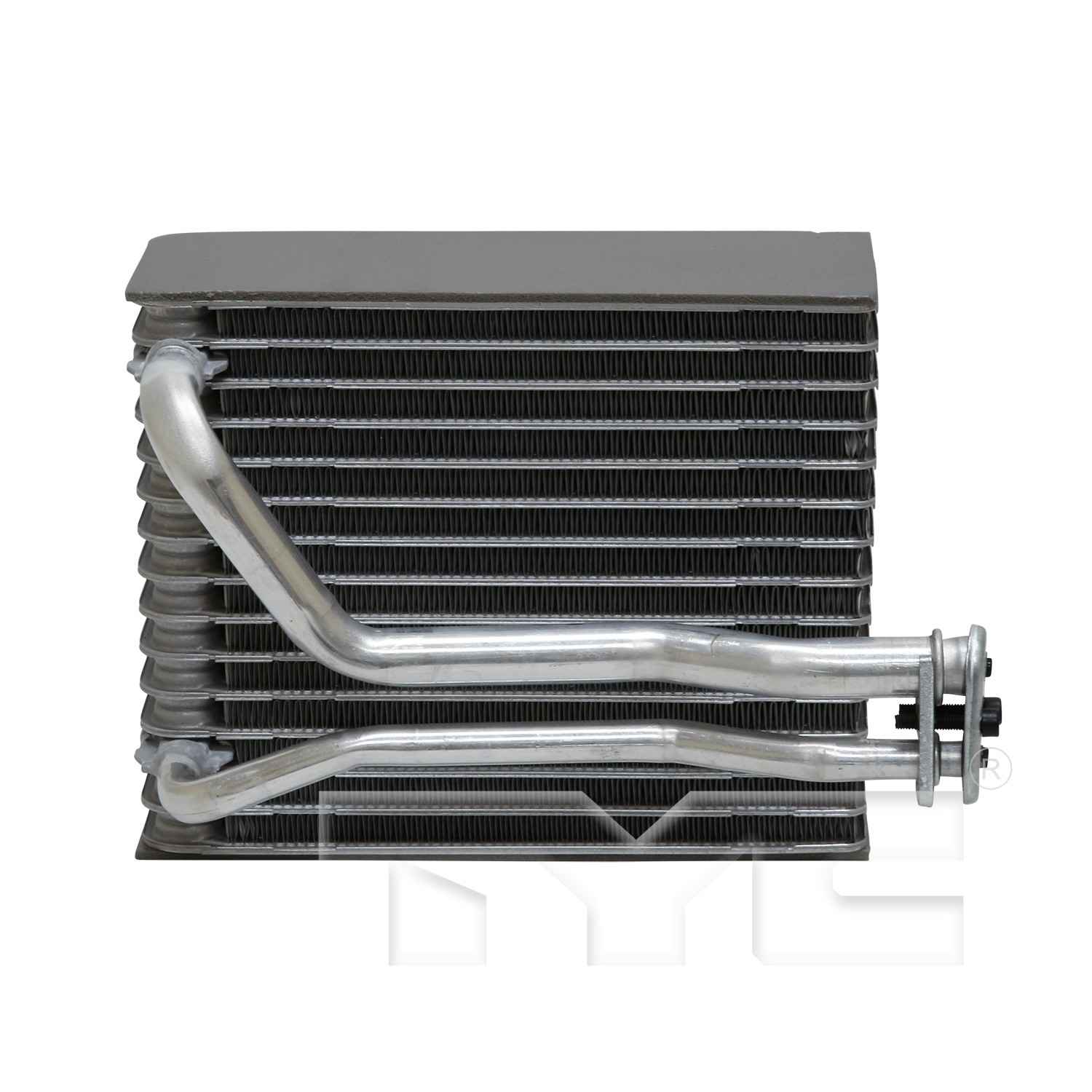 TYC A/C Evaporator Core top view frsport 97349