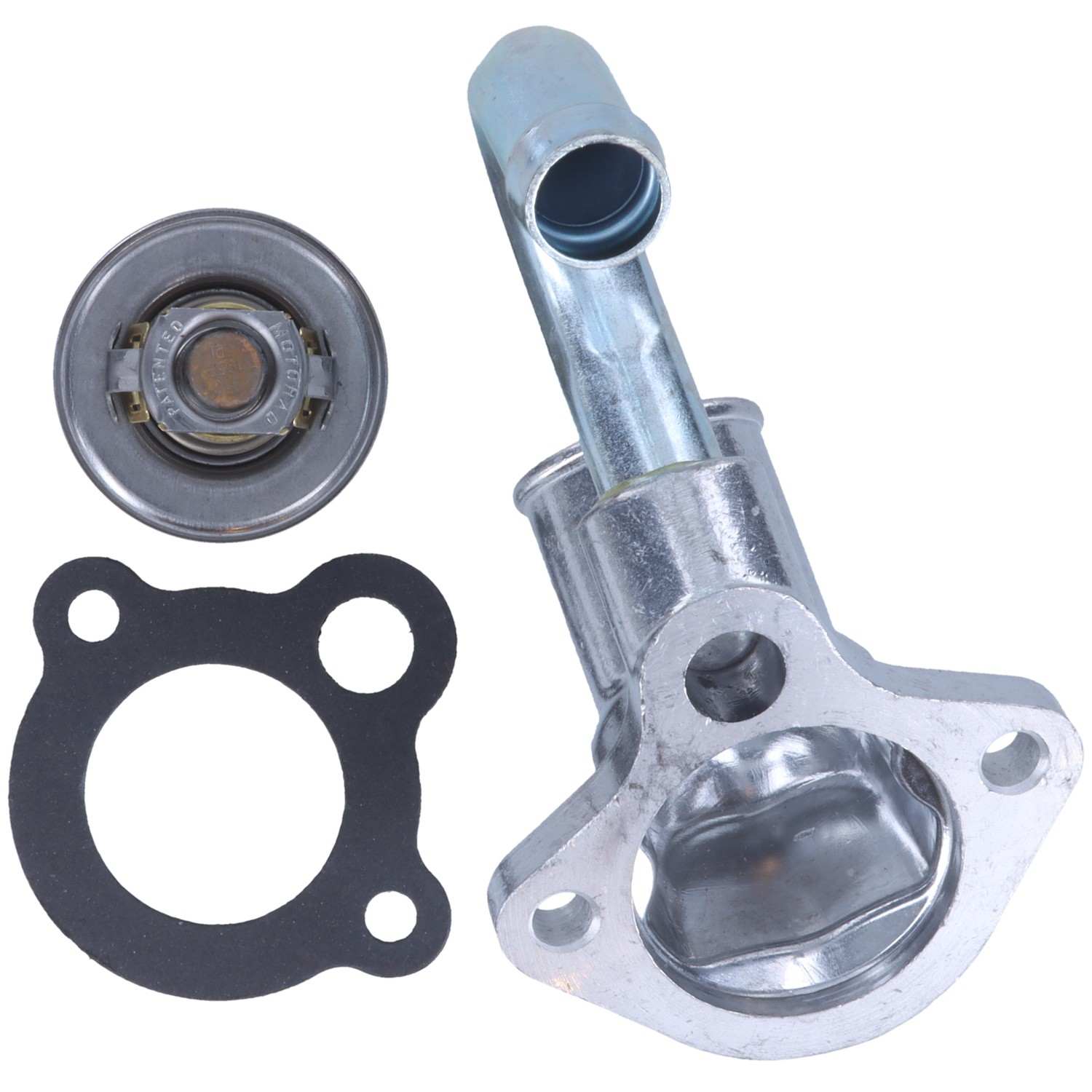 Motorad Engine Coolant Thermostat Housing Assembly top view frsport 4841KTFS