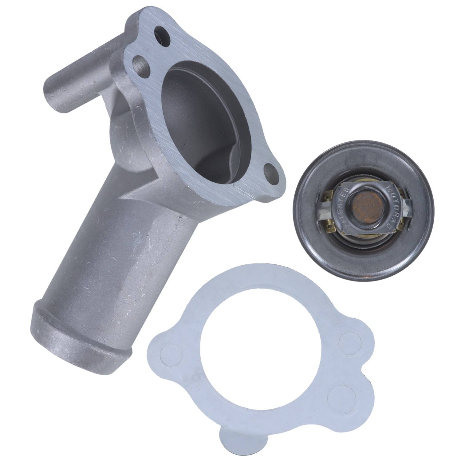 Motorad Engine Coolant Thermostat Housing Assembly top view frsport 4853KTFS