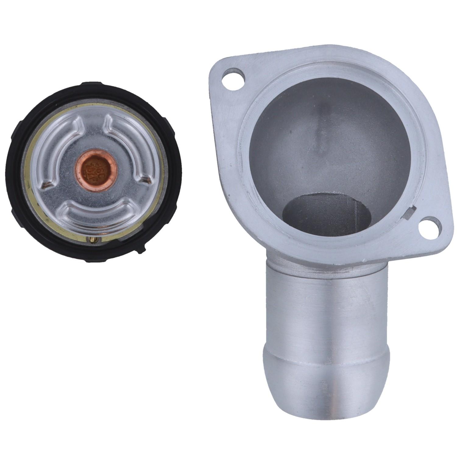 Motorad Engine Coolant Thermostat Housing Assembly top view frsport 524KTFS