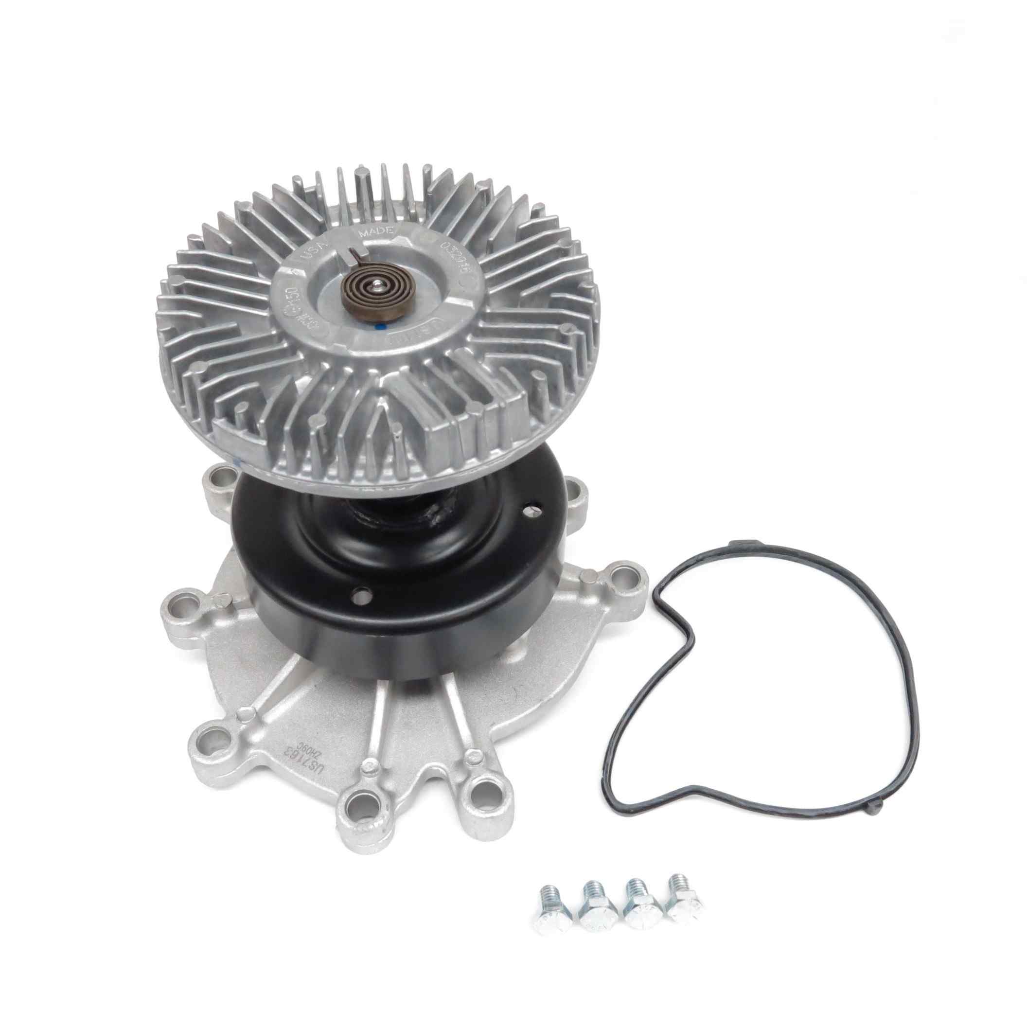 US Motor Works Engine Water Pump with Fan Clutch MCK1080