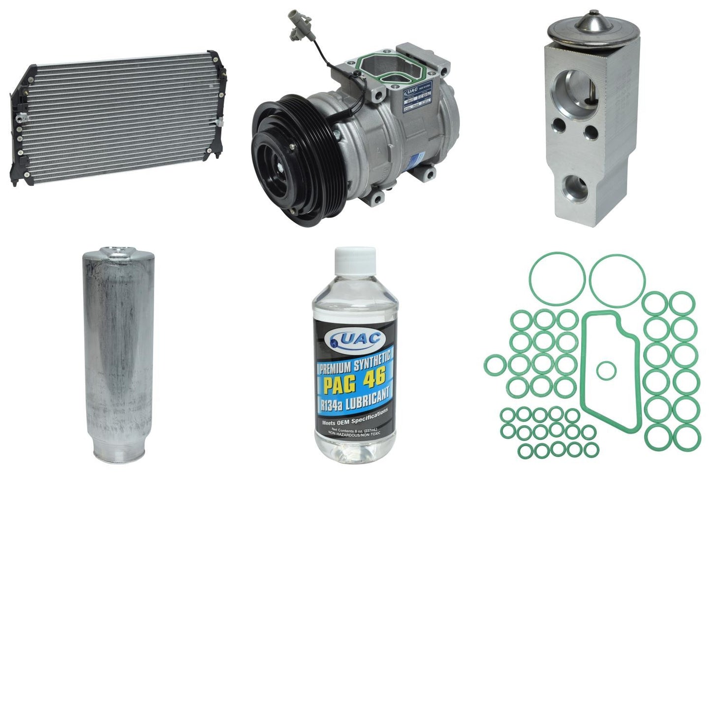 UAC A/C Compressor and Component Kit KT1687A main image