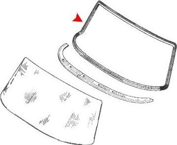 URO Windshield Seal 1086700239