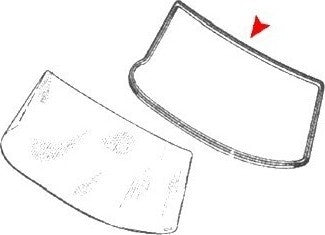 URO Windshield Seal 1106700639