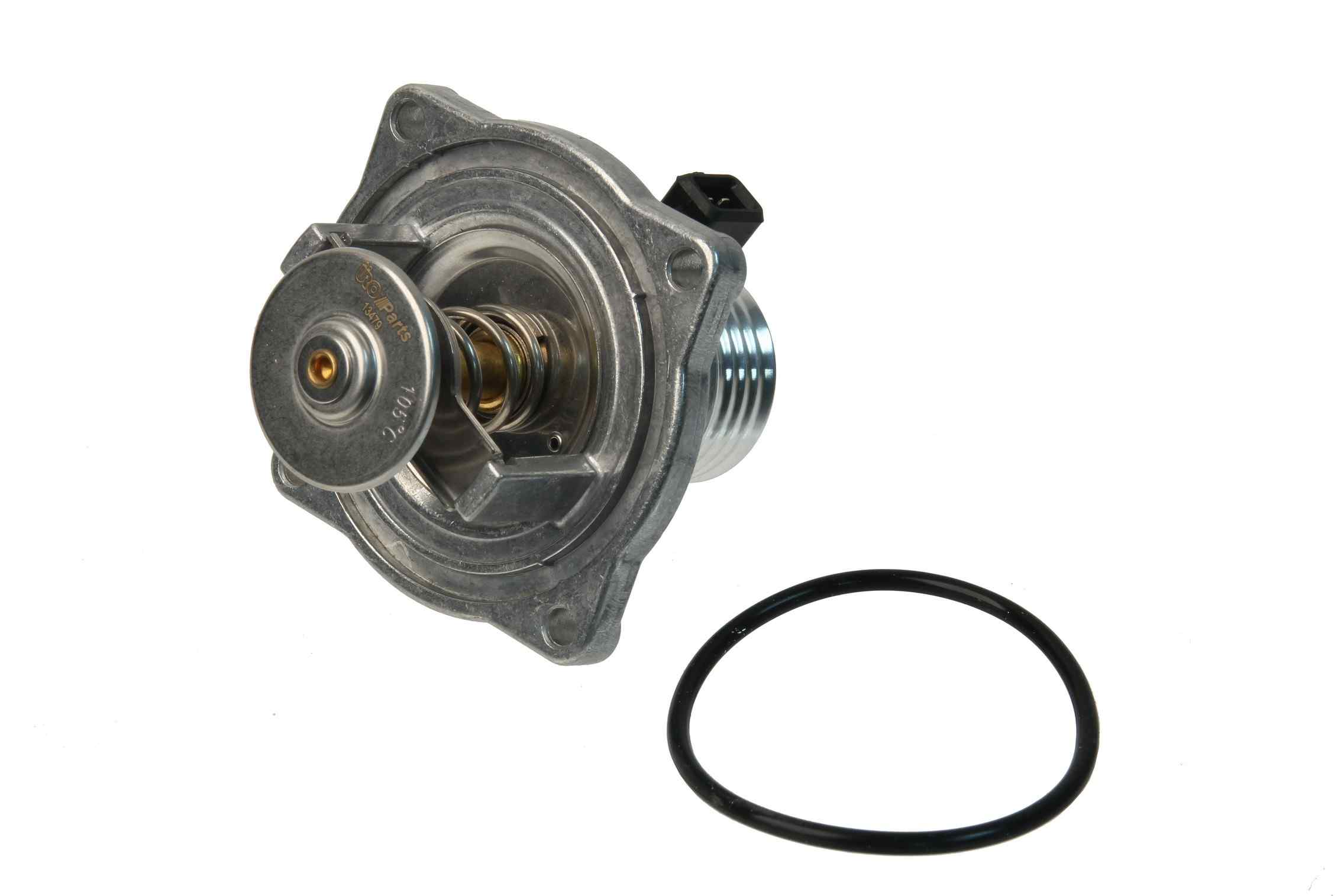 URO Engine Coolant Thermostat / Water Inlet Assembly 11531437526
