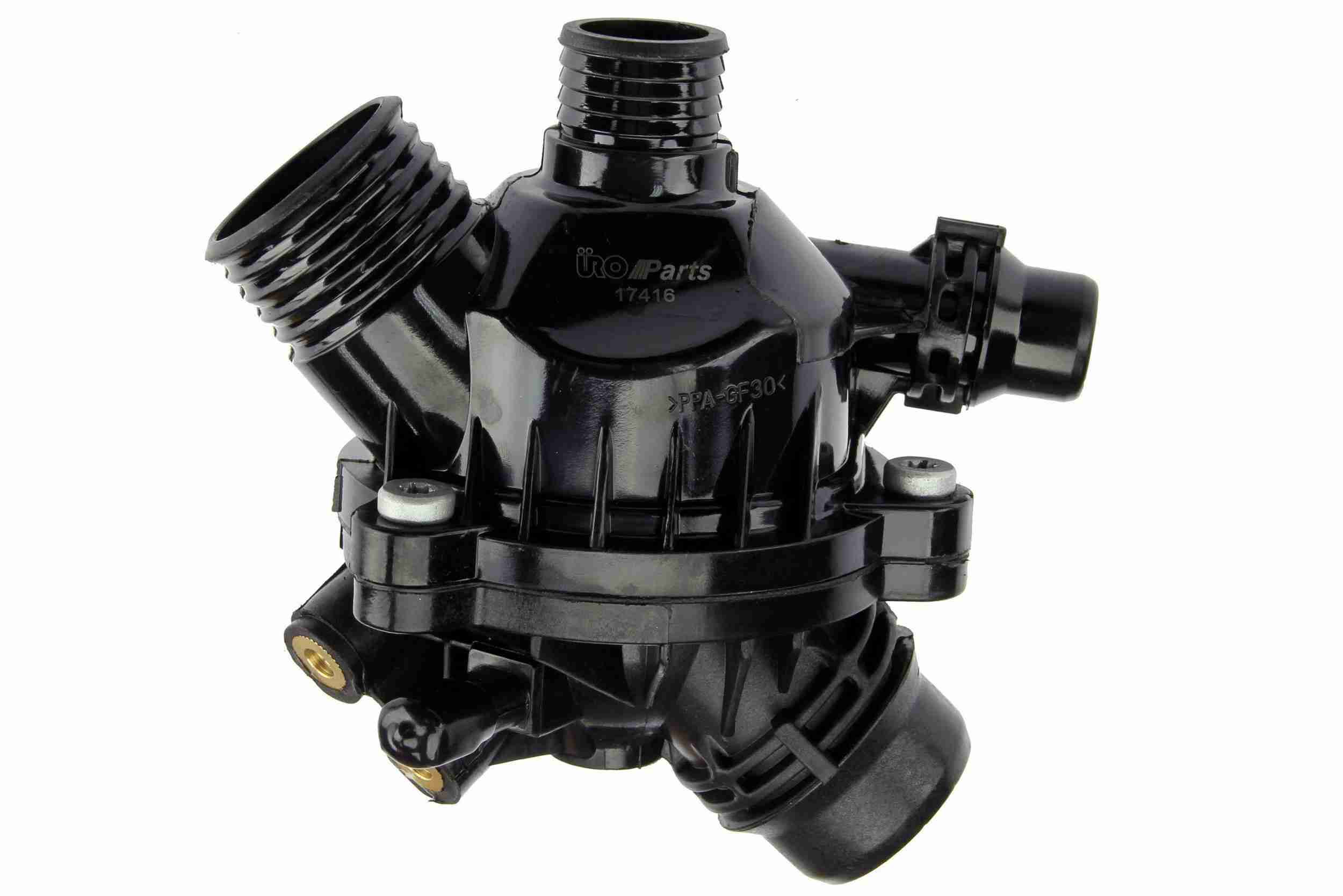 URO Engine Coolant Thermostat / Water Inlet Assembly 11537549476