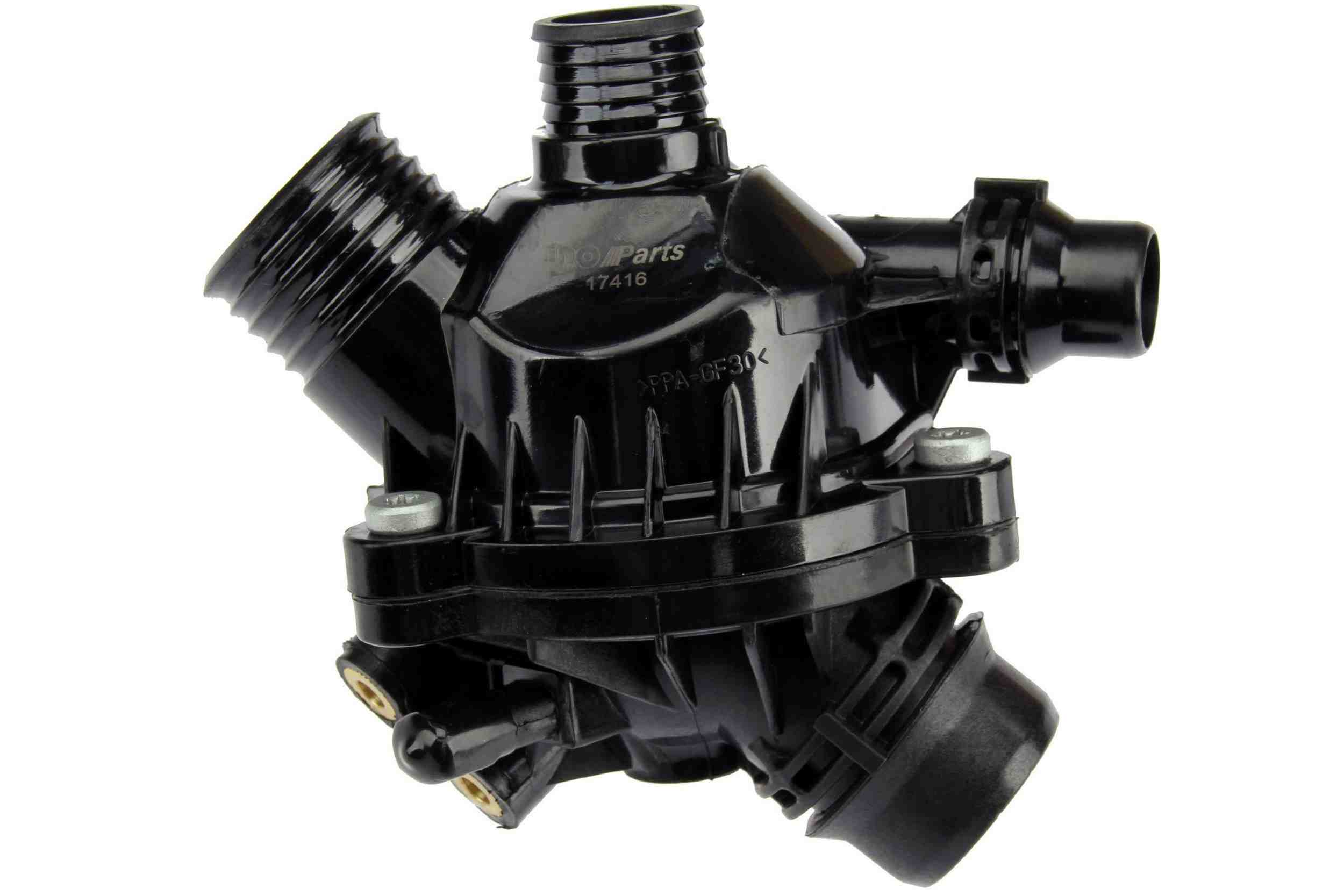 URO Engine Coolant Thermostat / Water Inlet Assembly 11537549476