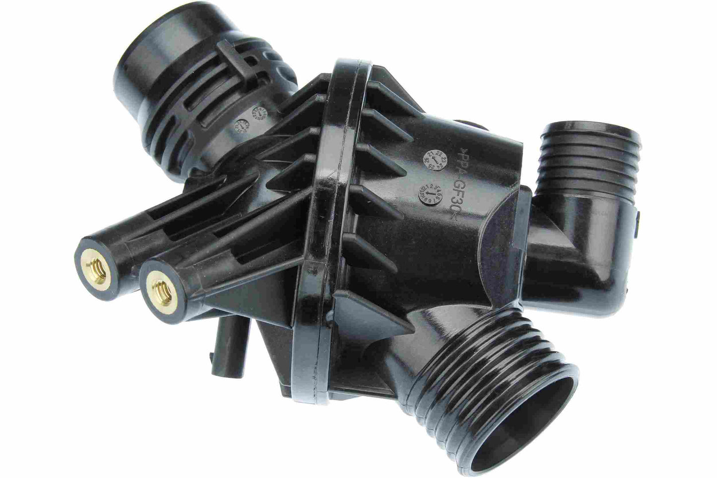 URO Engine Coolant Thermostat / Water Inlet Assembly 11537586783