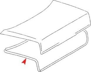 URO Trunk Lid Seal 2017500098