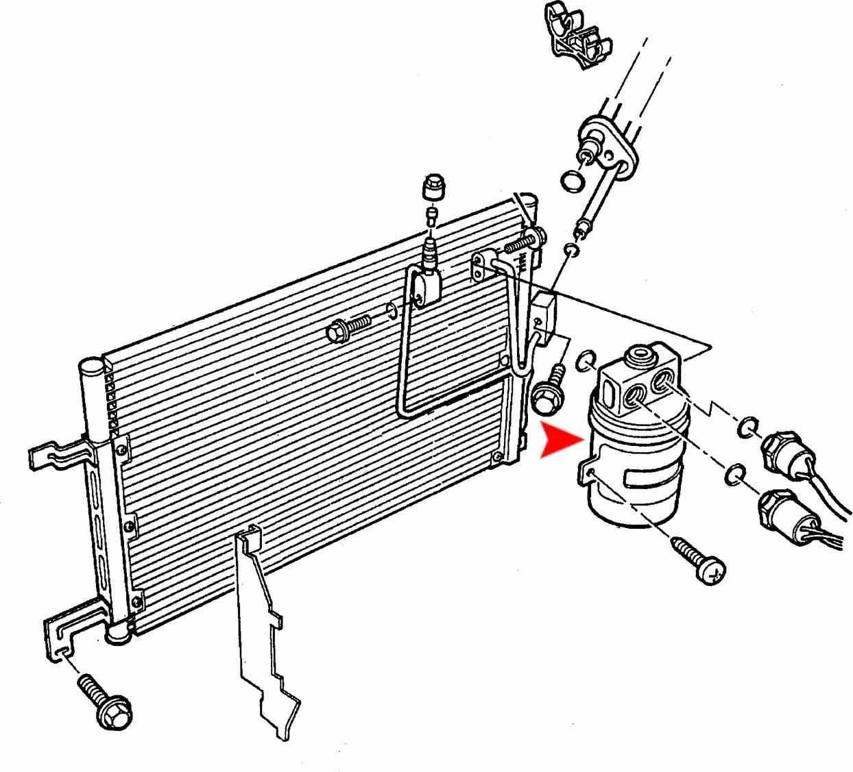 URO A/C Receiver Drier