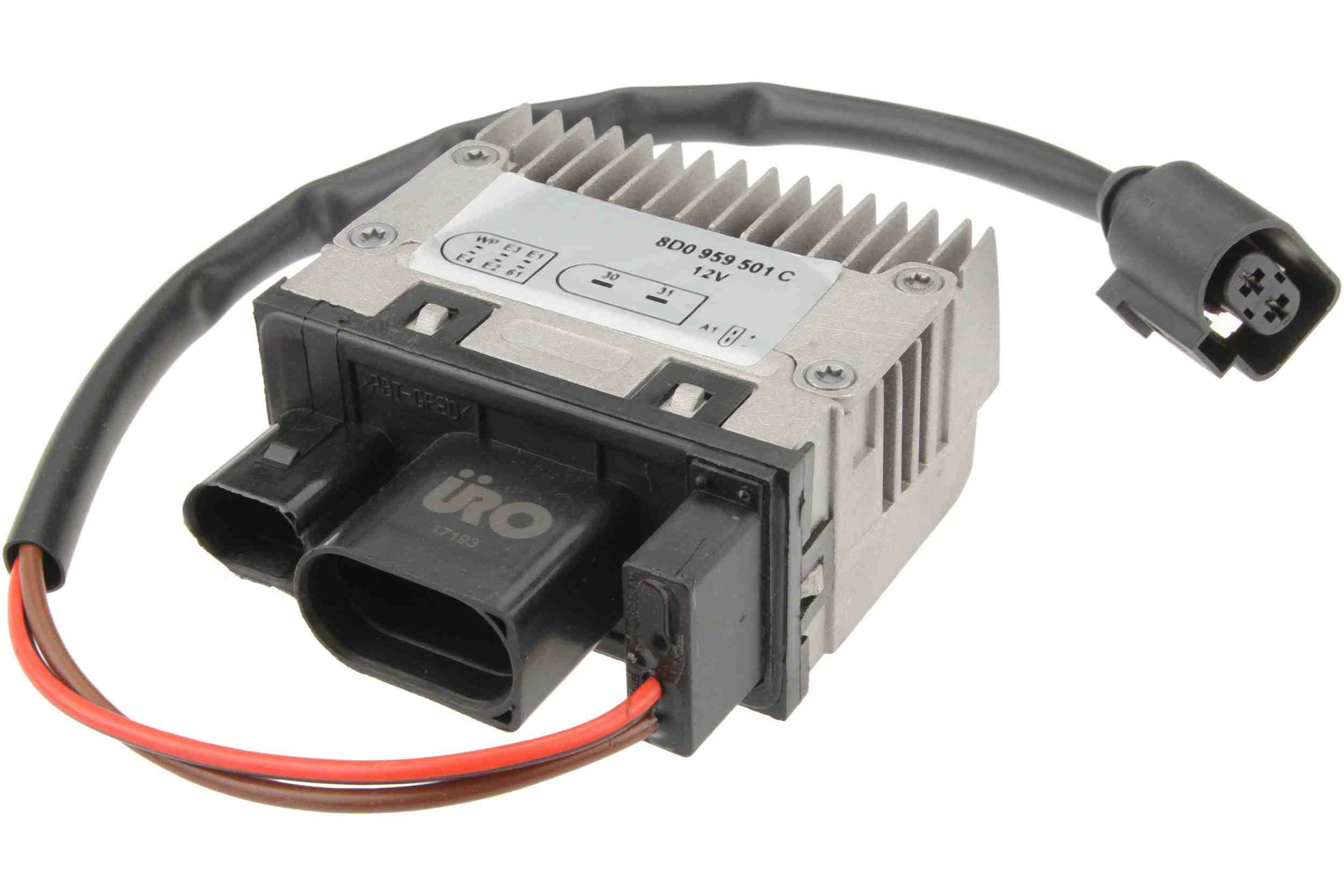 URO HVAC Auxiliary Fan Control Module 8D0959501C