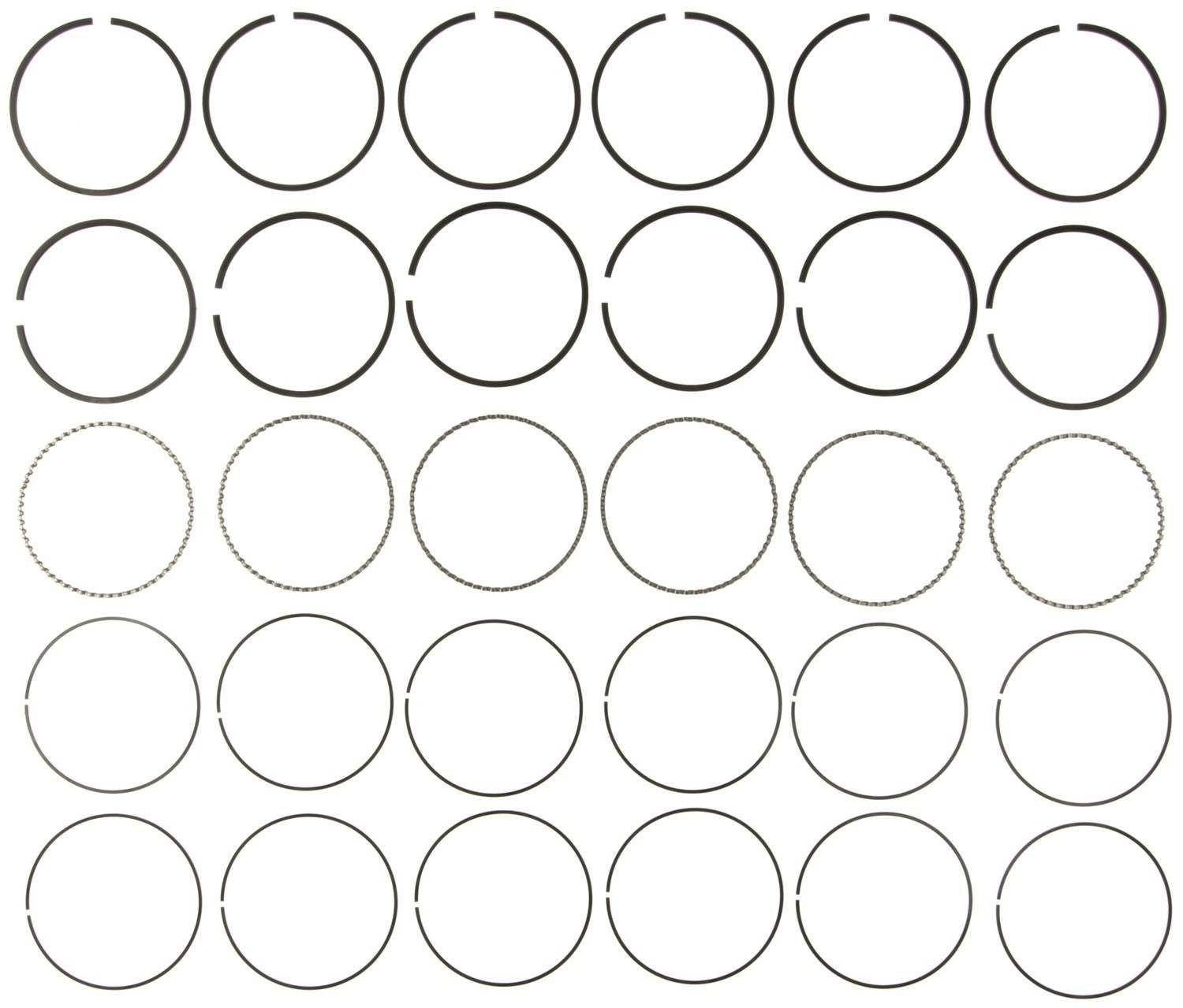 Mahle Rings Ford Trk 244 4.0L Eng 1990-94 Mazda 4016cc Eng 1991-94 Moly Ring Set 41550CP.020